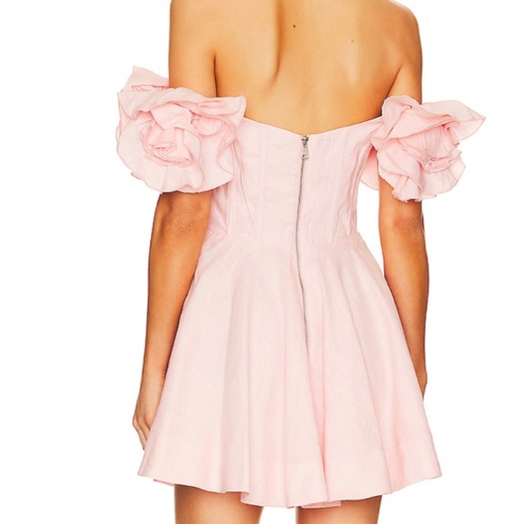 Sigma Mini Dress in Soft Pink - Picture 2 of 3